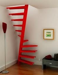 ESCALERA CARACOL CON ESTILO